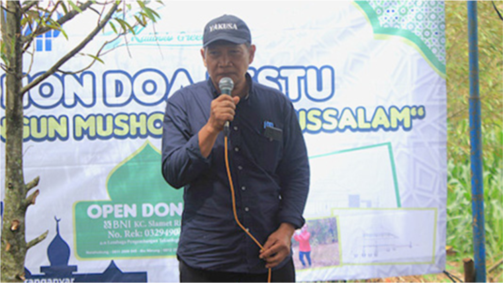 Rangkaian Kegiatan Harlah LPTP – PELETAKAN BATU PERTAMA DAN TANAM POHON BERSAMA