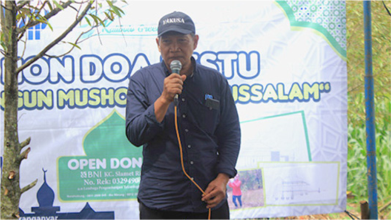 Rangkaian Kegiatan Harlah LPTP – PELETAKAN BATU PERTAMA DAN TANAM POHON BERSAMA