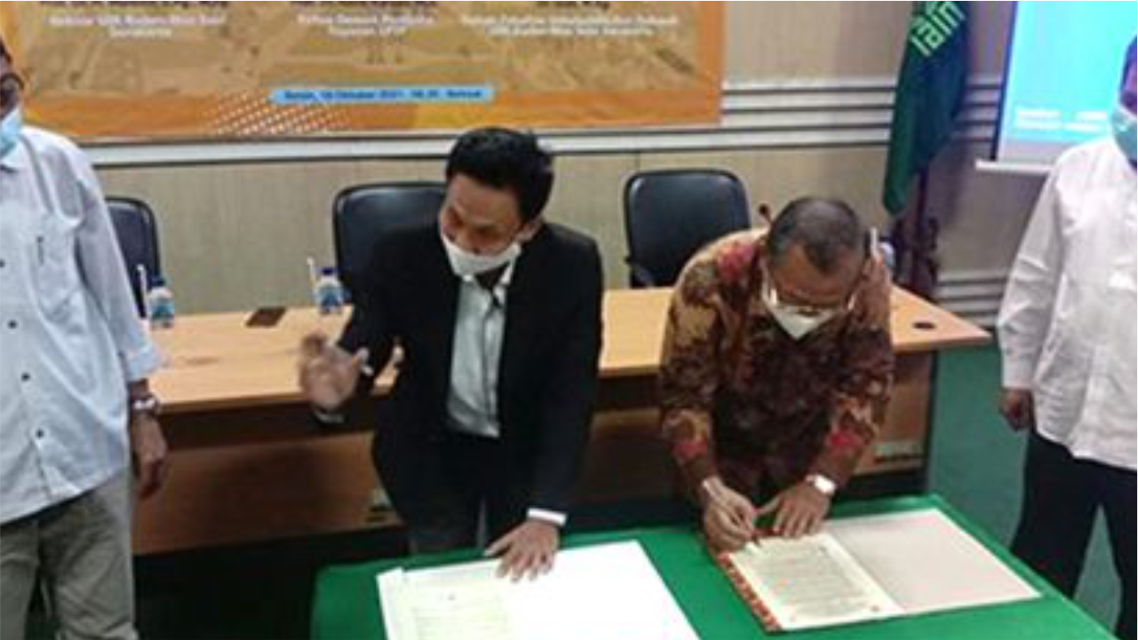 Penandatanganan MoU : Peningkatan Kerjasama LPTP Dengan UIN RM Said Solo Penandatanganan MoU : Peningkatan Kerjasama LPTP Dengan UIN RM Said Solo