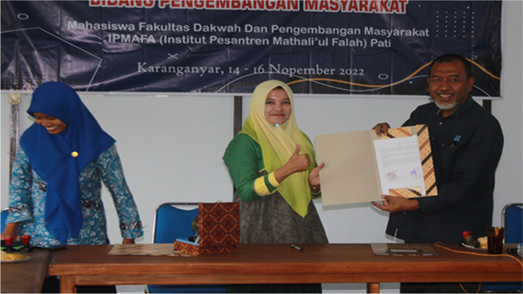 PENANDATANGANAN MoU LPTP DENGAN IPMAFA PATI