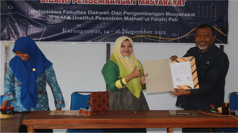 PENANDATANGANAN MoU LPTP DENGAN IPMAFA PATI