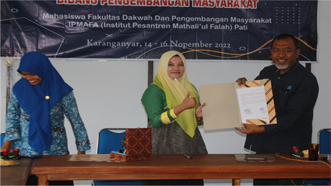 PENANDATANGANAN MoU LPTP DENGAN IPMAFA PATI