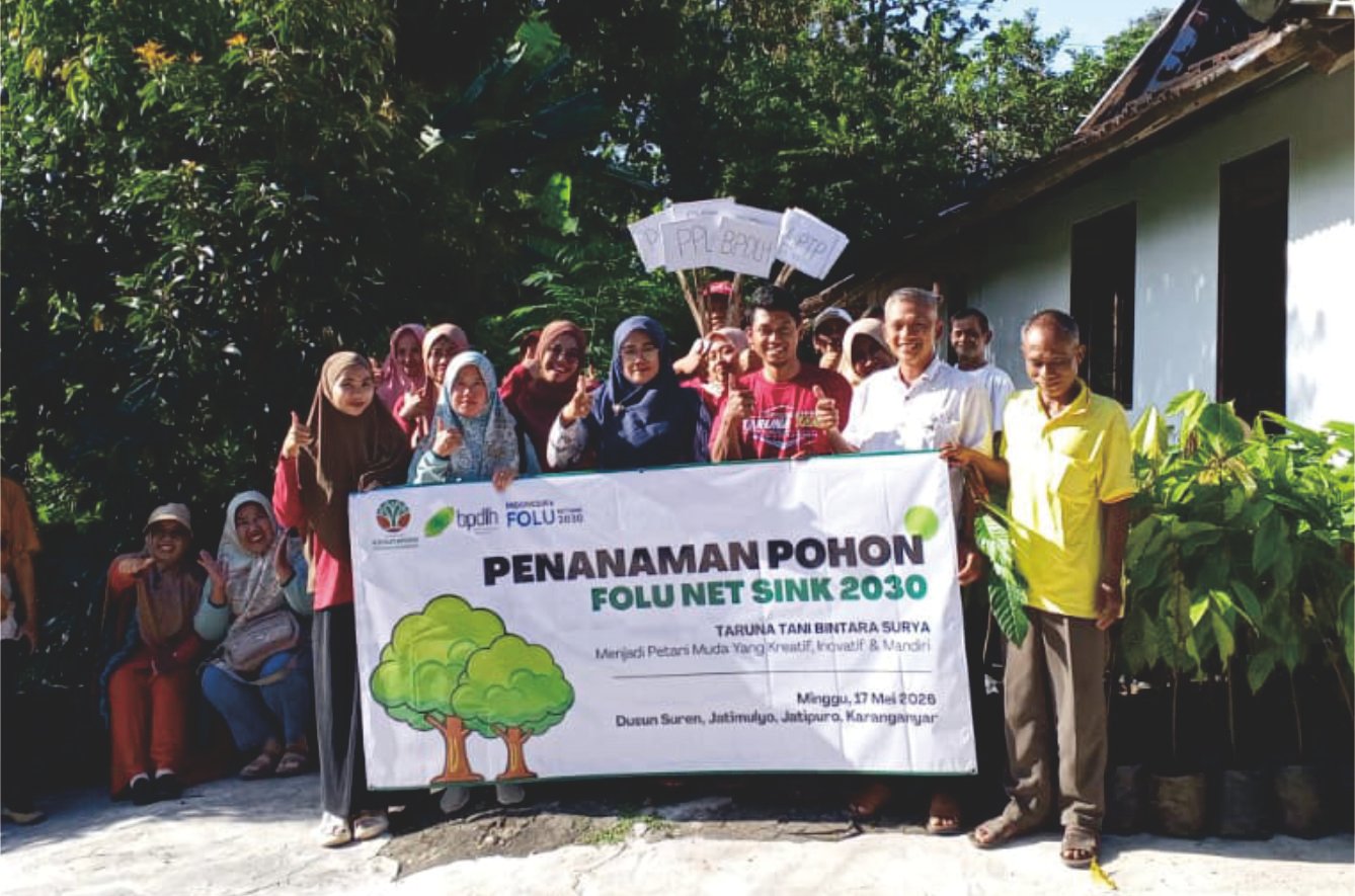 Konservasi Lahan Kering melalui Penanaman Pohon