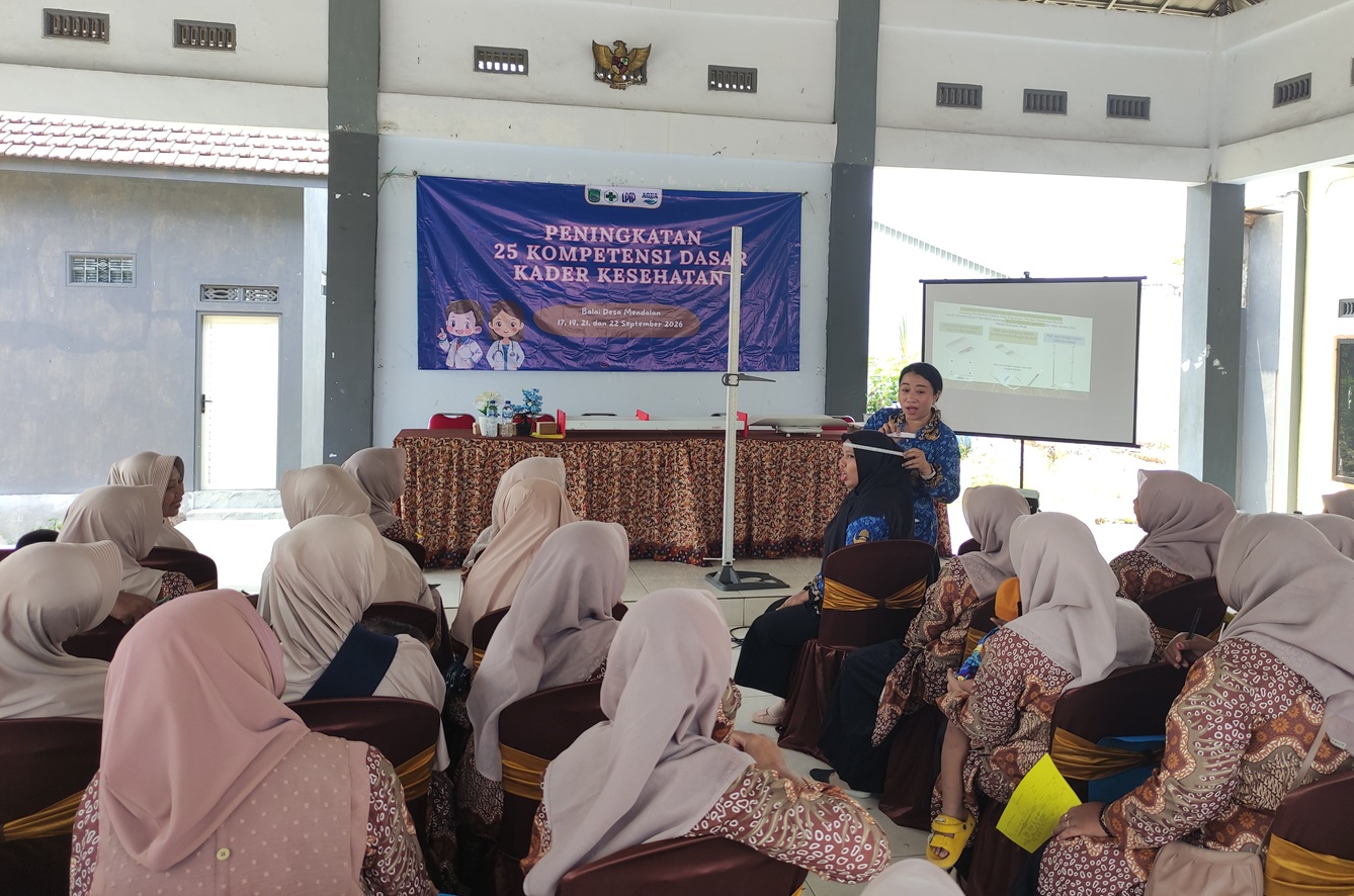 25 Ilmu Sakti Ini Bikin Kader Kesehatan Desa Mendalan Naik Level.